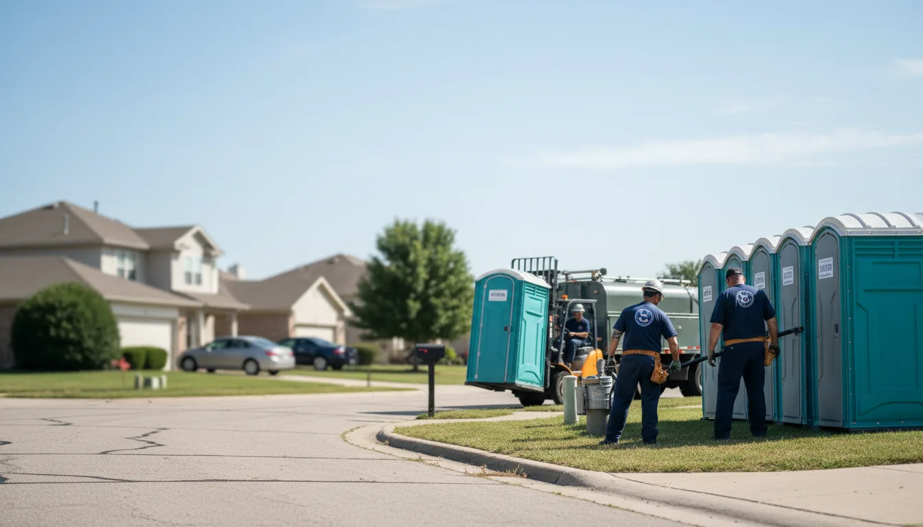 Porta Potty Rental in Eddyville, IA near me